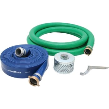 Wayne 2" Pvc Suction And Discharge Hose Hit 20' For Use With Honda Transfer Pump