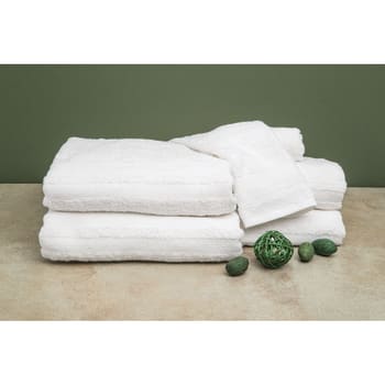 Cotton Bay® Green™ Ultra Bath Mat 22x34" 9.5 Lbs/Dozen White Case Of 36