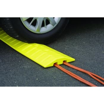 Eagle 9' Yellow Speed Bump Cable Guard