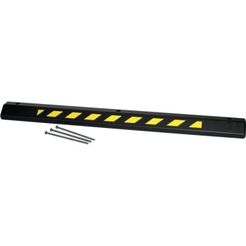 Image for Eagle Protective Parking Stop (Black/Yellow Stripes) from HD Supply