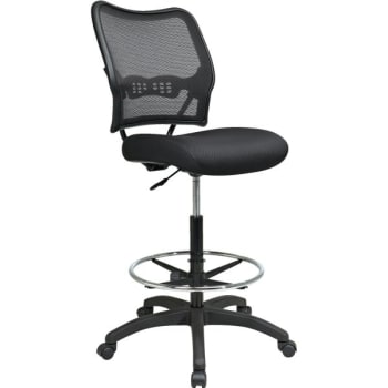 Office Star Products Space Seating Dark Air Grid Back Drafting Chair