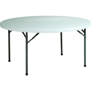 Office Star Products WorkSmart 60" Round Resin Multi Purpose Table
