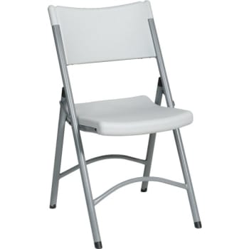 Office Star Products WorkSmart Resin Folding Chair 4 Pack