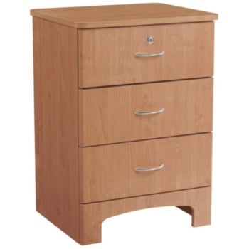 Image for Oslo 3-Drawer Bedside Cabinet Oklahoma Oak from HD Supply