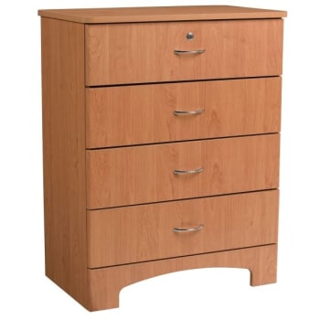 Image for Oslo 4-Drawer Bedside Chest Oklahoma Oak from HD Supply