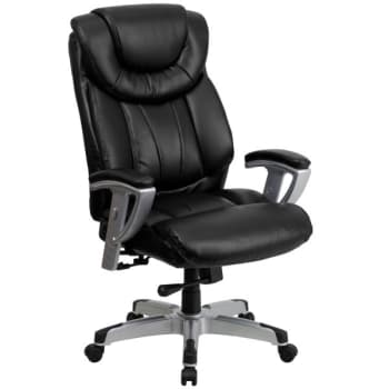 Flash Furniture Big And Tall Office Chair Heavy Duty 22-3/4" Wide Seat
