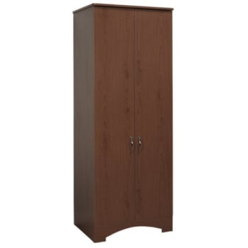 Image for Drive™ Oslo 2-Door Wardrobe Cabinet, 30"W x 23"D x 78"H, Mahogany from HD Supply