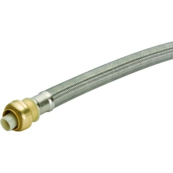 Image for SharkBite® Water Heater Supply Braided 3/4" SB x 3/4" FIP 18" from HD Supply