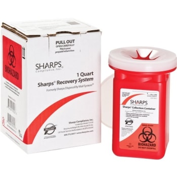 Image for Sharps Compliance Sharps Recovery System 1 Quart from HD Supply