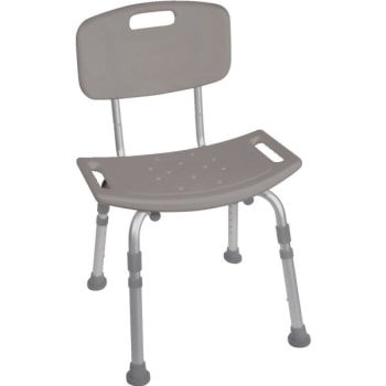 Drive Medical Aluminum Shower Chair w/ Back