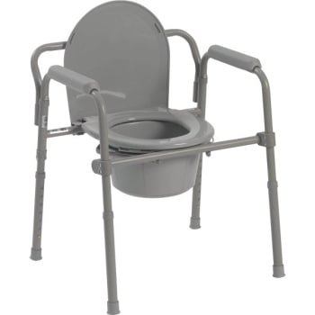Image for Drive Deluxe All-In-One Folding Commode from HD Supply