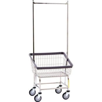 Image for R&B Wire® Front Load Laundry Cart Standard Double Pole Rack from HD Supply