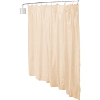 Image for R&b Wire™ Telescoping Wall Mount Medical Privacy Curtain, Beige Vinyl from HD Supply