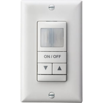 Image for Sensor Switch® 120/277 Volt Wall Mount Dimming Switch Occupancy Sensor (White) from HD Supply