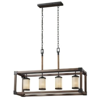 Image for Generation Lighting® Dunning 36 In. 4-Light Pendant Fixture (Stardust) from HD Supply