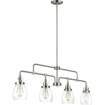 Image for Sea Gull Lighting® Belton Four Light Island Pendant Brushed Nickel from HD Supply