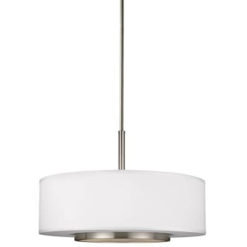 Image for Sea Gull Lighting® Nance Three Light Led Pendant Brushed Nickel from HD Supply