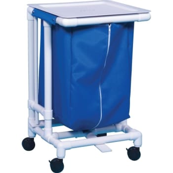 Image for IPU Jumbo Single Hamper With Foot Pedal Cap Linen Mesh from HD Supply