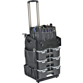 FlexCart® FlexKit® Portable General Maintenance Cart With Tool Bag and Tools