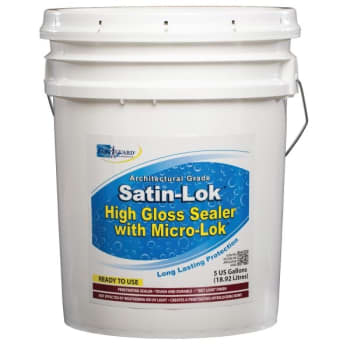 RainGuard 5 Gallon Satin-Lok High Gloss Surface Sealer With Micro-Lok