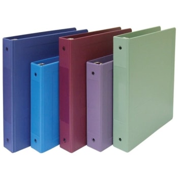 Image for Omnimed Molded Binder 1" Side Open Lilac from HD Supply