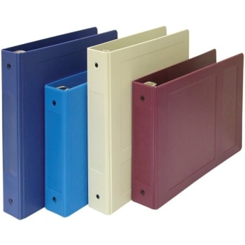 Image for Omnimed Molded Binder 1-1/2" Side Open Plum from HD Supply