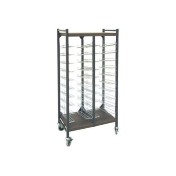 Image for Omnimed Big Beam Horizontal Open Rack, 2 Sections, 24 Chart Capacity, Beige from HD Supply