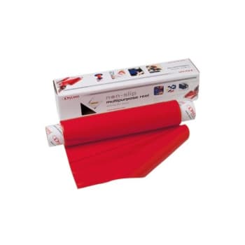Dycem Non-Slip Material 8 X 6-1/2 Foot Roll Red