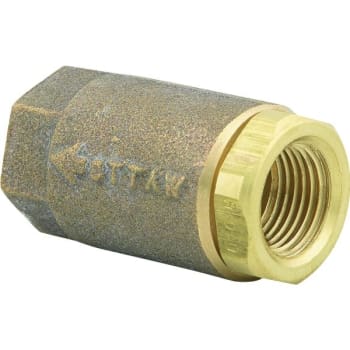 Image for Watts 3/4" NPT Bronze  Ball-Cone Check Valve from HD Supply