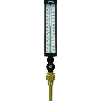 Winters 9" Industrial Thermometer With 3/4" NPT Angled Stem