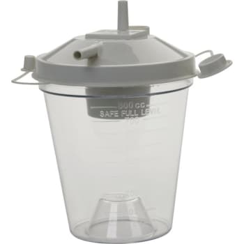 Image for Drive Devilbiss Healthcare™ 800cc Disposable Suction Canister & Lid, Case Of 48 from HD Supply