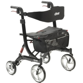 Image for Drive Devilbiss Healthcare™ Hd Nitro Rollator, Black from HD Supply