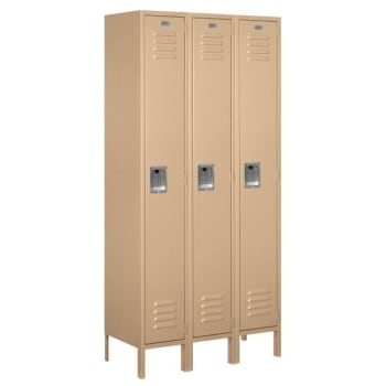 Image for Salsbury Industries® Single Tier Metal Locker-Tan-6 Feet X 15 Inches from HD Supply