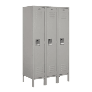 Image for Salsbury Industries® Gray- Single Tier Standard Metal Locker-5 Feet X 18 Inches from HD Supply