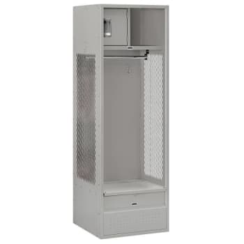 Image for Salsbury Industries® Gray-24 Inch Wide Open Access Metal Locker from HD Supply