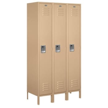 Image for Salsbury Industries® Tan 15 Inch Wide Standard Metal Locker 6 Feet X 18 Inches from HD Supply