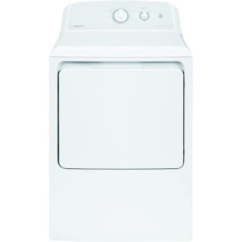 GE Hotpoint 4 cuft Electric Dryer, 240 Volt, 7 Cycles, White