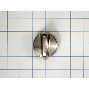 Image for Ge Replacement Chrome Burner Control Knob For Range, Part #wb03t10325 from HD Supply