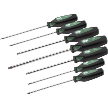 Image for Sk Hand Tools Screwdriver Set 7-Piece Torx from HD Supply