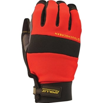 Apollo Performance Gloves Hi Dex Touch-Screen Gloves Large