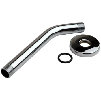 Image for Symmons® Polished Chrome Long Shower Arm With Heavy Flange from HD Supply