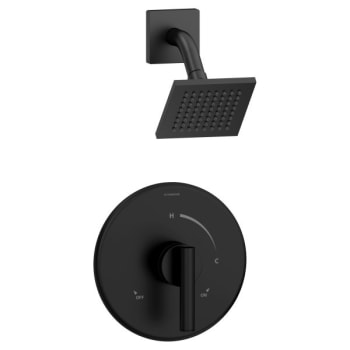 Image for Symmons® Dia® Matte Black Single-Handle 1-Mode Shower Faucet Trim from HD Supply