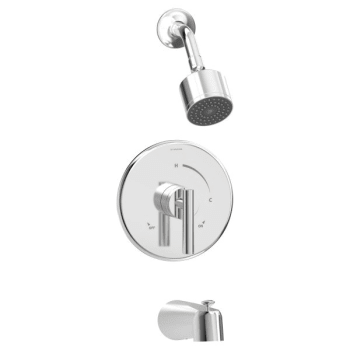 Image for Symmons® Dia® Cyl Polished Chrome 1.5 Gpm Tub/shower Trim from HD Supply