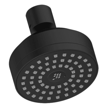 Image for Symmons® Duro® Matte Black 1.5 Gpm 1-Mode Showerhead 3" from HD Supply