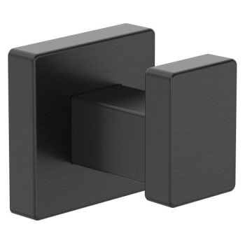 Image for Symmons® Dia® Duro® Matte Black Rectangular Robe Hook from HD Supply