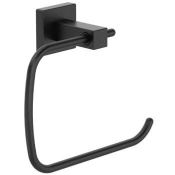 Image for Symmons® Duro® Matte Black Towel Ring from HD Supply