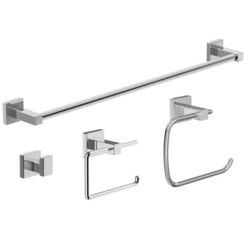 Image for Symmons® Duro® Polished Chrome 4-Piece Accessory Set from HD Supply