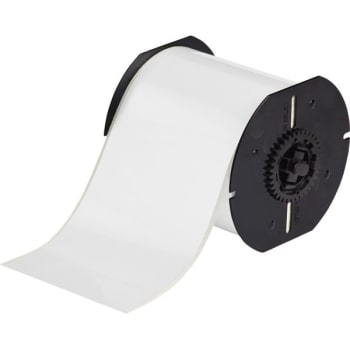 Image for Brady® B30 Series Repositionable Vinyl Labels 4" W x 100 ft L White from HD Supply