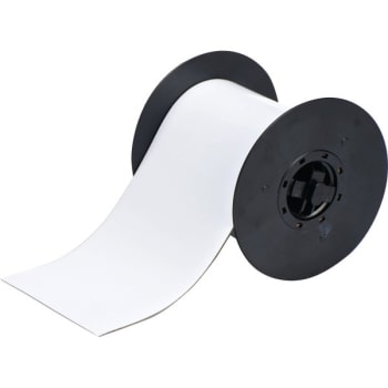 Image for Brady® B30 Series Magnetic Labels 4.25" W x 25 ft L White from HD Supply