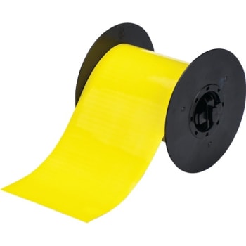 Image for Brady® B30 Series Magnetic Labels 4.25" W x 25 ft L Yellow from HD Supply